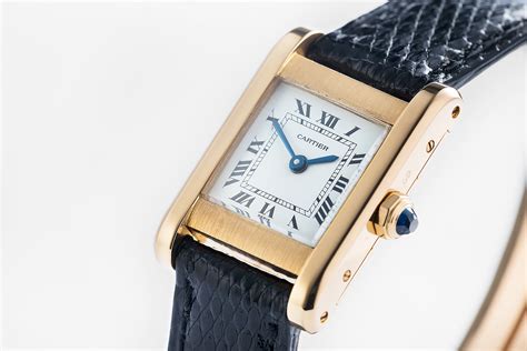 montre tank cartier femme vintage